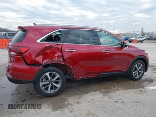 2019 Kia Sorento EX V6 with VIN 5XYPHDA54KG472174, listed as a IAAI auction lot 41509308 with 41,463 mi miles. Bid and sale history available at carsss.com. Image 14.