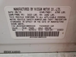 2011 Infiniti G25 x z VIN JN1DV6AR1BM650229, wystawiony jako Copart lot #47320395 z przebiegiem 167 404 mil mil oraz Szkoda całkowita • Salvage title. Historia ofert i sprzedaży dostępna na DreamBid. Obrazek 15.