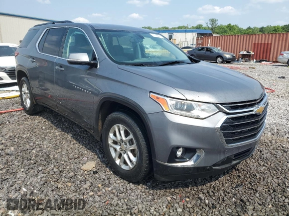 2019 Chevrolet Traverse LT Cloth with VIN 1GNERGKW7KJ199817, listed as a Copart auction lot 59309175 with 30,508 mi miles and Salvage title. Bid and sale history available at DreamBid. Image 4.