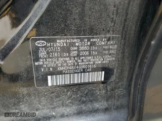 2016 Hyundai Elantra Value Edition with VIN KMHDH4AE4GU601616, listed as a Copart auction lot 50981405 with 117,521 mi miles and Salvage Title. Bid and sale history available at carsss.com. Image 12.