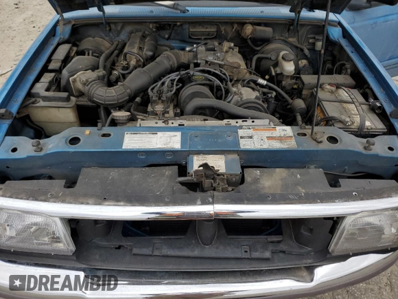1993 Ford Ranger XL with VIN 1FTCR14A1PTA64939, listed as a Copart auction lot 49728005 with 64,609 mi miles and Salvage Title. Bid and sale history available at carsss.com. Image 11.