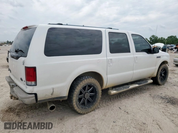 2000 Ford Excursion Limited с VIN 1FMNU42SXYEC01446, выставлен на аукционе Copart как лот 58023065 с пробегом 233 341 миль миль и Списание • Salvage title. История ставок и продаж доступна на DreamBid. Изображение 3.