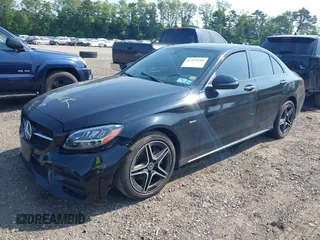 2021 Mercedes-Benz C 300 with VIN W1KWF8EB3MR651714, listed as a IAAI auction lot 42439298 with 56,714 mi miles and . Bid and sale history available at DreamBid. Image 2.