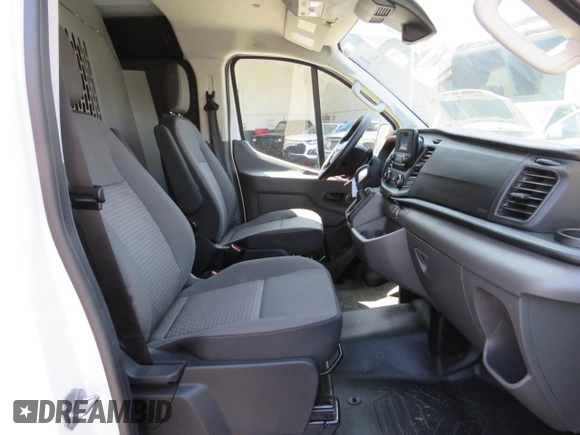 2023 Ford Transit Cargo with VIN 1FTYE1Y81PKB92726, listed as a Copart auction lot 80319334 with 13,373 mi miles and Salvage Title. Bid and sale history available at DreamBid. Image 5.