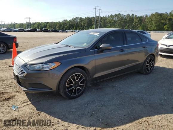 2017 Ford Fusion SE with VIN 3FA6P0HD9HR145391, listed as a Copart auction lot 51796325 with 124,295 mi miles and Clean Title. Bid and sale history available at carsss.com. Image 1.