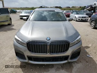 2021 BMW 7 Series 750i xDrive with VIN WBA7U2C07MCE92993, listed as a Copart auction lot 47550495 with 34,985 mi miles and Non repairable. Bid and sale history available at DreamBid. Image 5.