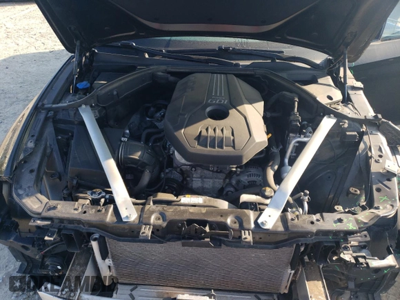 2019 Genesis G70 2.0T Advanced with VIN KMTG34LA8KU024903, listed as a Copart auction lot 68116404 with 45,004 mi miles and Salvage Title. Bid and sale history available at carsss.com. Image 11.