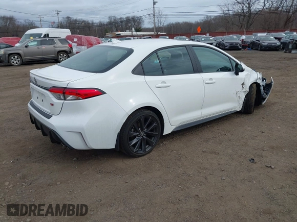 2023 Toyota Corolla SE with VIN 5YFP4MCE5PP141325, listed as a IAAI auction lot 41710864 with 16,230 mi miles and . Bid and sale history available at DreamBid. Image 4.