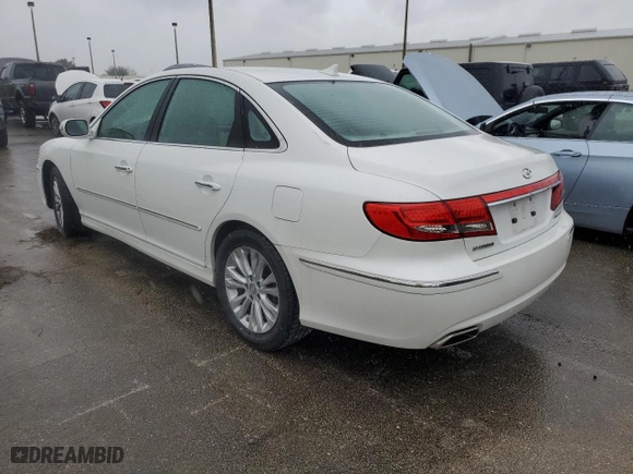 2011 Hyundai Azera Limited with VIN KMHFC4DF0BA544501, listed as a Copart auction lot 75701714 with 0 mi miles and Salvage Title. Bid and sale history available at carsss.com. Image 2.