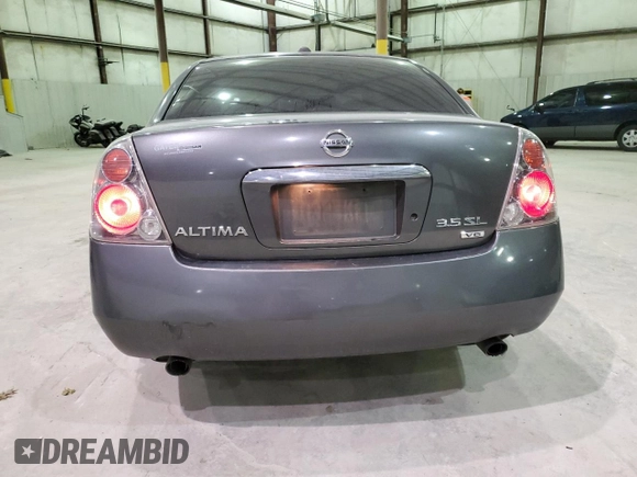 2006 Nissan Altima SL with VIN 1N4BL11E66C211670, listed as a Copart auction lot 82533284 with 169,044 mi miles and Non repairable. Bid and sale history available at DreamBid. Image 6.