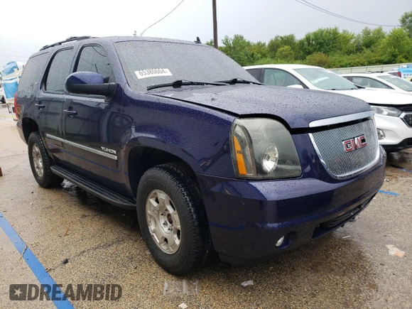 2012 GMC Yukon SLT with VIN 1GKS2CE04CR321217, listed as a Copart auction lot 65380604 with 209,065 mi miles and Salvage Title. Bid and sale history available at carsss.com. Image 4.