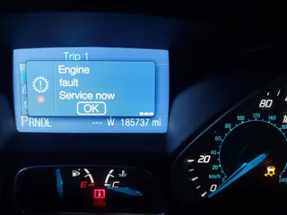 2013 Ford Focus SE with VIN 1FADP3F29DL343536, listed as a IAAI auction lot 41396247 with 185,737 mi miles. Bid and sale history available at carsss.com. Image 16.