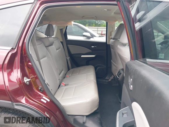 2015 Honda CR-V EX-L with VIN 2HKRM3H77FH519752, listed as a IAAI auction lot 41936342 with 73,378 mi miles. Bid and sale history available at carsss.com. Image 8.