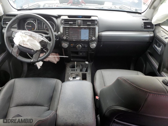 2024 Toyota 4Runner TRD Off Road with VIN JTERU5JR9R6270369, listed as a Copart auction lot 50537195 with 24,799 mi miles and Salvage Title. Bid and sale history available at carsss.com. Image 8.