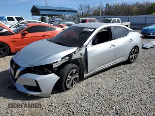 2023 Nissan Sentra SV with VIN 3N1AB8CV8PY245488, listed as a Copart auction lot 50206275 with 47,935 mi miles and Salvage Title. Bid and sale history available at carsss.com. Image 1.