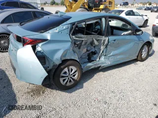 2017 Toyota Prius Two with VIN JTDKBRFU1H3045847, listed as a Copart auction lot 54266305 with 93,383 mi miles and Salvage Title. Bid and sale history available at DreamBid. Image 3.