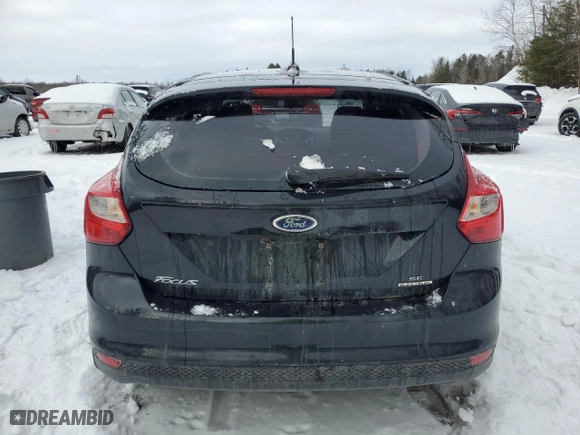 2014 Ford Focus SE with VIN 1FADP3K24EL290736, listed as a Copart auction lot 43787585 with 189,130 mi miles and Salvage Title. Bid and sale history available at carsss.com. Image 6.
