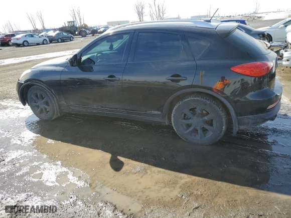2010 Infiniti EX35 Journey with VIN JN1AJ0HR9AM755861, listed as a Copart auction lot 46482025 with 232,316 mi miles and Salvage Title. Bid and sale history available at carsss.com. Image 2.