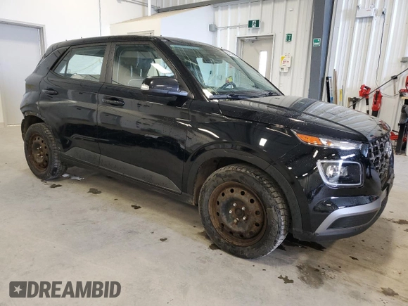 2020 Hyundai Venue SEL with VIN KMHRC8A33LU046212, listed as a Copart auction lot 54235985 with 85,306 mi miles and Salvage Title. Bid and sale history available at carsss.com. Image 4.