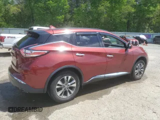 2018 Nissan Murano SV with VIN 5N1AZ2MG6JN155181, listed as a Copart auction lot 52548185 with 95,879 mi miles and Non Repairable. Bid and sale history available at DreamBid. Image 3.