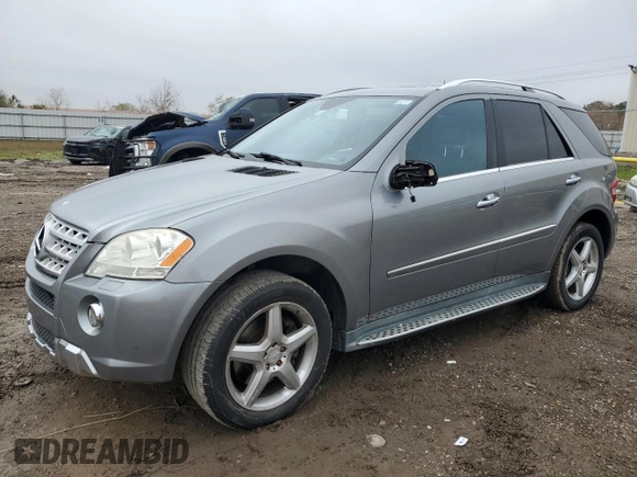 2010 Mercedes-Benz M 550 with VIN 4JGBB7CB1AA603927, listed as a Copart auction lot 85258314 with 50,689 mi miles and Clean Title. Bid and sale history available at DreamBid. Image 1.