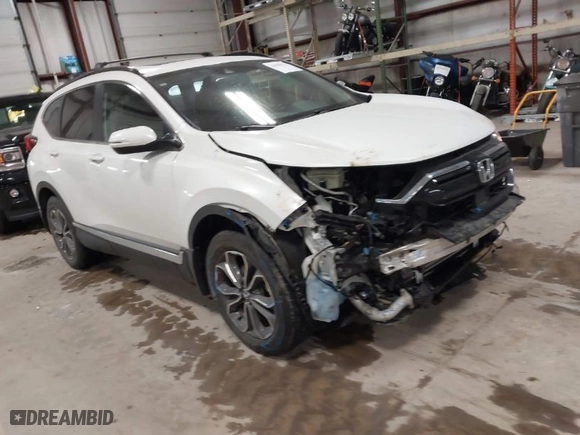 2021 Honda CR-V EX-L with VIN 7FARW2H8XME019114, listed as a IAAI auction lot 41495971 with 32,665 mi miles. Bid and sale history available at carsss.com. Image 1.