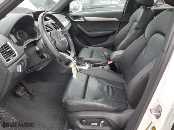 2018 Audi Q3 Premium with VIN WA1BCCFS8JR009188, listed as a Copart auction lot 51174845 with 55,446 mi miles and Salvage Title. Bid and sale history available at carsss.com. Image 7.