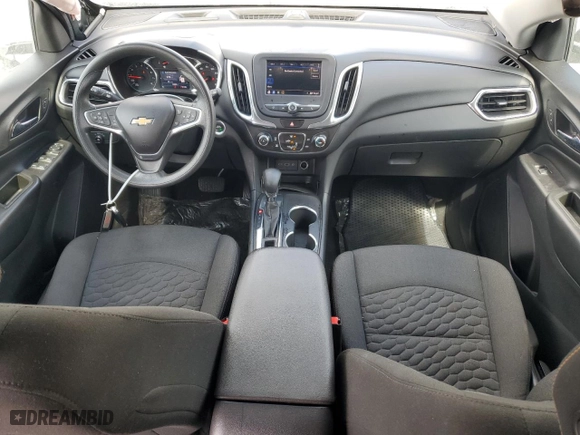 2020 Chevrolet Equinox LT with VIN 3GNAXKEV1LS585482, listed as a Copart auction lot 48761205 with 74,968 mi miles and Salvage Title. Bid and sale history available at carsss.com. Image 8.