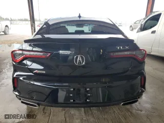 2022 Acura TLX w/A-Spec Package with VIN 19UUB5F5XNA002062, listed as a Copart auction lot 48930945 with 13,471 mi miles and Salvage Title. Bid and sale history available at carsss.com. Image 6.