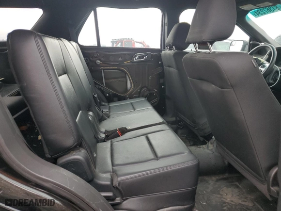 2015 Ford Police Interceptor Utility with VIN 1FM5K8AT3FGB41373, listed as a Copart auction lot 81367234 with 99,996 mi miles and Salvage Title. Bid and sale history available at carsss.com. Image 11.