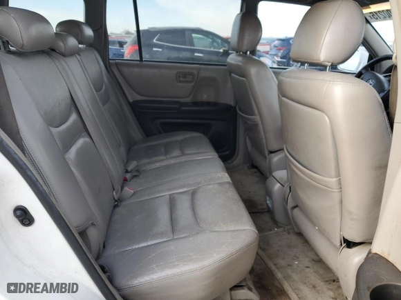 2001 Toyota Highlander with VIN JTEGF21A910017537, listed as a Copart auction lot 87800215 with 284,267 mi miles and Salvage Title. Bid and sale history available at carsss.com. Image 11.