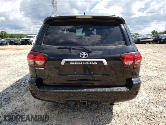 2020 Toyota Sequoia Limited with VIN 5TDKY5G12LS074213, listed as a Copart auction lot 71847614 with 92,113 mi miles and Salvage Title. Bid and sale history available at carsss.com. Image 6.