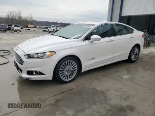 2014 Ford Fusion Titanium Hybrid with VIN 3FA6P0RU9ER160242, listed as a Copart auction lot 50209005 with 172,507 mi miles and Salvage Title. Bid and sale history available at carsss.com. Image 1.