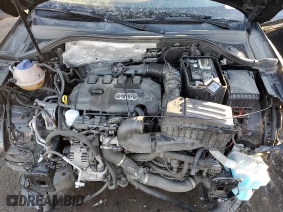 2016 Audi Q3 Premium Plus with VIN WA1BFCFS2GR010921, listed as a Copart auction lot 88348235 with 97,618 mi miles and Salvage Title. Bid and sale history available at carsss.com. Image 12.