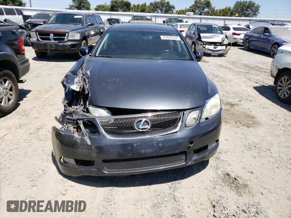 2007 Lexus GS 350 with VIN JTHBE96S770019130, listed as a Copart auction lot 63644534 with 169,896 mi miles and Salvage Title. Bid and sale history available at carsss.com. Image 5.