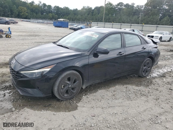 2022 Hyundai Elantra Essential with VIN KMHLM4AGXNU245369, listed as a Copart auction lot 72080114 with 135,026 mi miles and Salvage Title. Bid and sale history available at carsss.com. Image 1.