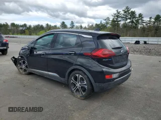 2018 Chevrolet Bolt EV Premier with VIN 1G1FX6S09J4122445, listed as a Copart auction lot 55230635 with 33,569 mi miles and Salvage title. Bid and sale history available at DreamBid. Image 2.