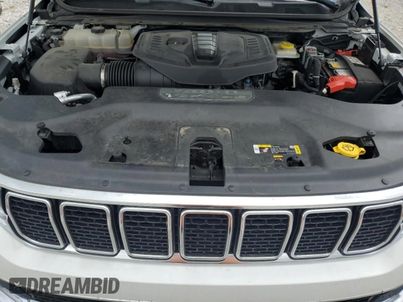2023 Jeep Wagoneer Series II with VIN 1C4SJVBP0PS546311, listed as a Copart auction lot 55163665 with 23,576 mi miles and Salvage title. Bid and sale history available at DreamBid. Image 12.