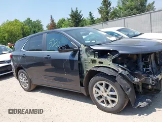 2023 Chevrolet Equinox LT with VIN 3GNAXUEG2PS117506, listed as a IAAI auction lot 42475231 with 66,184 mi miles and . Bid and sale history available at DreamBid. Image 13.