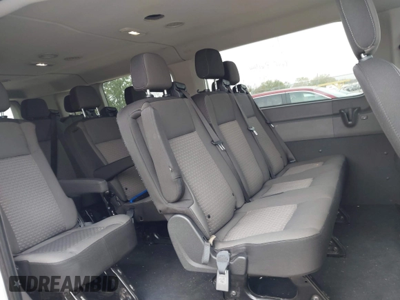 2023 Ford Transit Passenger XL with VIN 1FBAX2YG0PKA93666, listed as a IAAI auction lot 41493225 with 44,092 mi miles and . Bid and sale history available at DreamBid. Image 8.