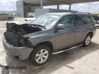 2009 Toyota Highlander with VIN JTEDS41A292085513, listed as a Copart auction lot 61062295 with 97,773 mi miles and Salvage title. Bid and sale history available at DreamBid. Image 1.