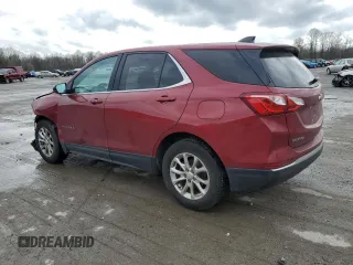 2020 Chevrolet Equinox LT with VIN 2GNAXUEV5L6201522, listed as a Copart auction lot 53795165 with 100,318 mi miles and Salvage Title. Bid and sale history available at DreamBid. Image 2.