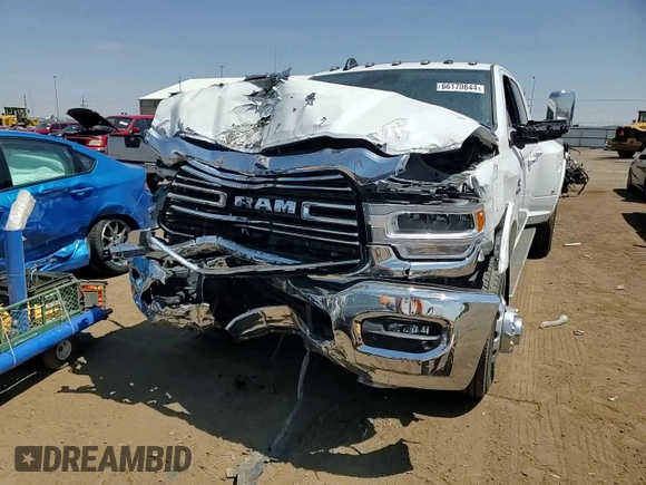 2019 Ram 3500 Laramie with VIN 3C63RRML3KG536877, listed as a Copart auction lot 66170844 with 151,567 mi miles and Salvage Title. Bid and sale history available at carsss.com. Image 11.
