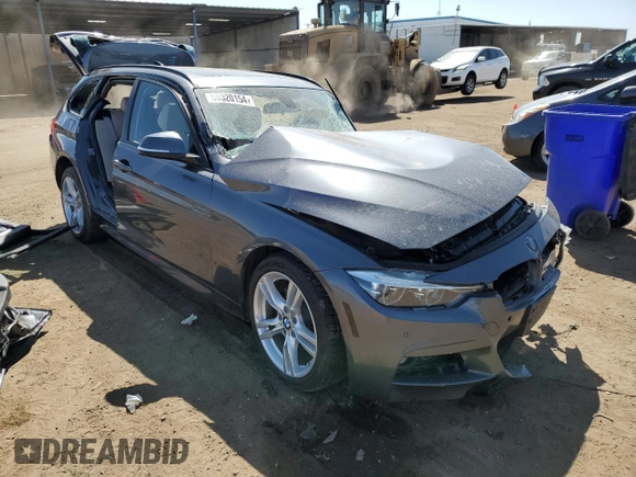 2017 BMW 3 Series 330i xDrive with VIN WBA8K3C51HK679313, listed as a Copart auction lot 50320154 with Not Provided miles and Non Repairable. Bid and sale history available at carsss.com. Image 4.