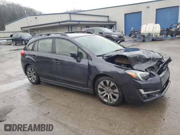 2016 Subaru Impreza Special Sports Limited with VIN JF1GPAY66G8283952, listed as a Copart auction lot 51288415 with 97,559 mi miles and Salvage title. Bid and sale history available at DreamBid. Image 4.