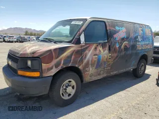 2013 Chevrolet Express Cargo z VIN 1GCZGTCA9D1165263, wystawiony jako Copart lot #51661055 z przebiegiem 172 369 mil mil oraz Szkoda całkowita • Salvage title. Historia ofert i sprzedaży dostępna na DreamBid. Obrazek 1.