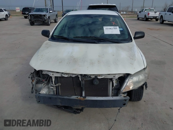 2010 Toyota Corolla with VIN 1NXBU4EE9AZ236046, listed as a IAAI auction lot 41582789 with 176,929 mi miles. Bid and sale history available at carsss.com. Image 6.