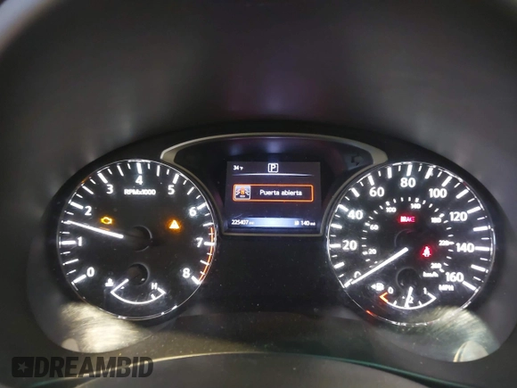 2016 Nissan Altima 2.5 S with VIN 1N4AL3AP0GN321158, listed as a IAAI auction lot 41761123 with 225,407 mi miles. Bid and sale history available at carsss.com. Image 7.