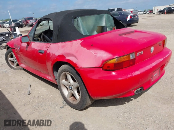 1998 BMW 3 Series Z3 2.8 with VIN 4USCJ3337WLB63900, listed as a IAAI auction lot 42485098 with Not provided miles and . Bid and sale history available at DreamBid. Image 3.