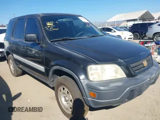 1999 Honda CR-V LX with VIN JHLRD2842XC009440, listed as a IAAI auction lot 41626652 with 158,905 mi miles. Bid and sale history available at carsss.com. Image 1.